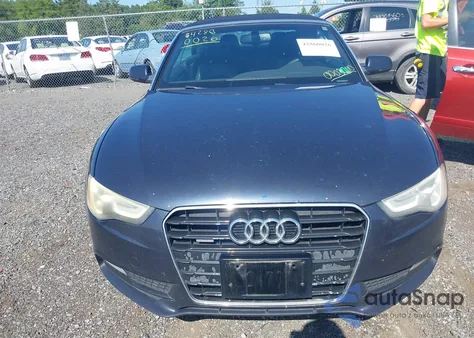 2013 Audi A5 2.0T Premium from USA, damaged, VIN WAULFAFH2DN003700